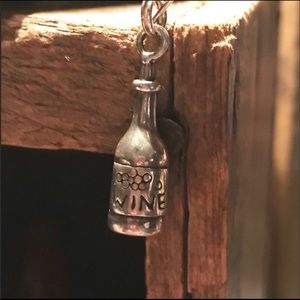.925 STERLING SILVER “WINE BOTTLE”CHARM